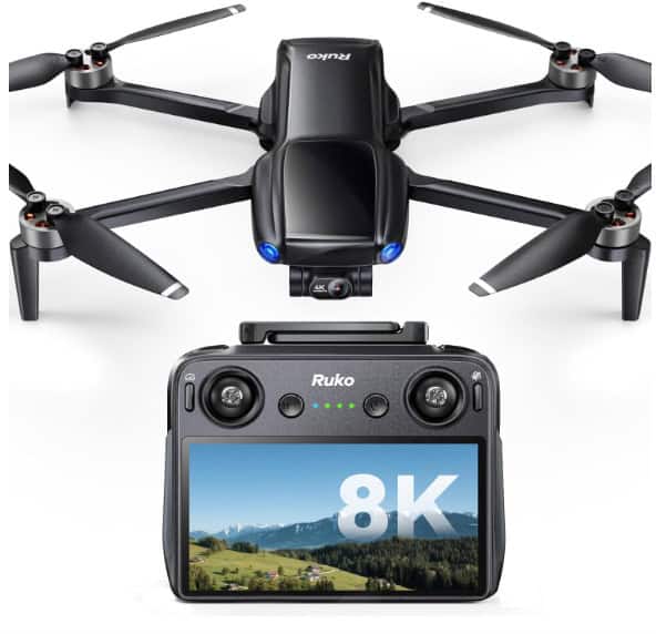 The 5 Best Drones for Travel Photography and Videography in 2026 14 Ruko U11MINI 4K(RC3) - Best drones for Travel - Journal of Nomads