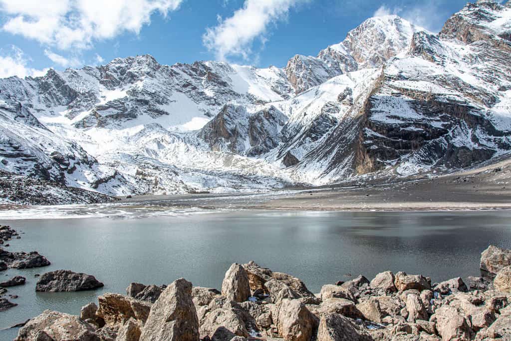 Hiking in Tajikistan: 6 Mighty Mountain Trails to Explore 62 Hiking in Tajikistan - Tajikistan Fann Mountains - Mutnuye Lake Tajikistan