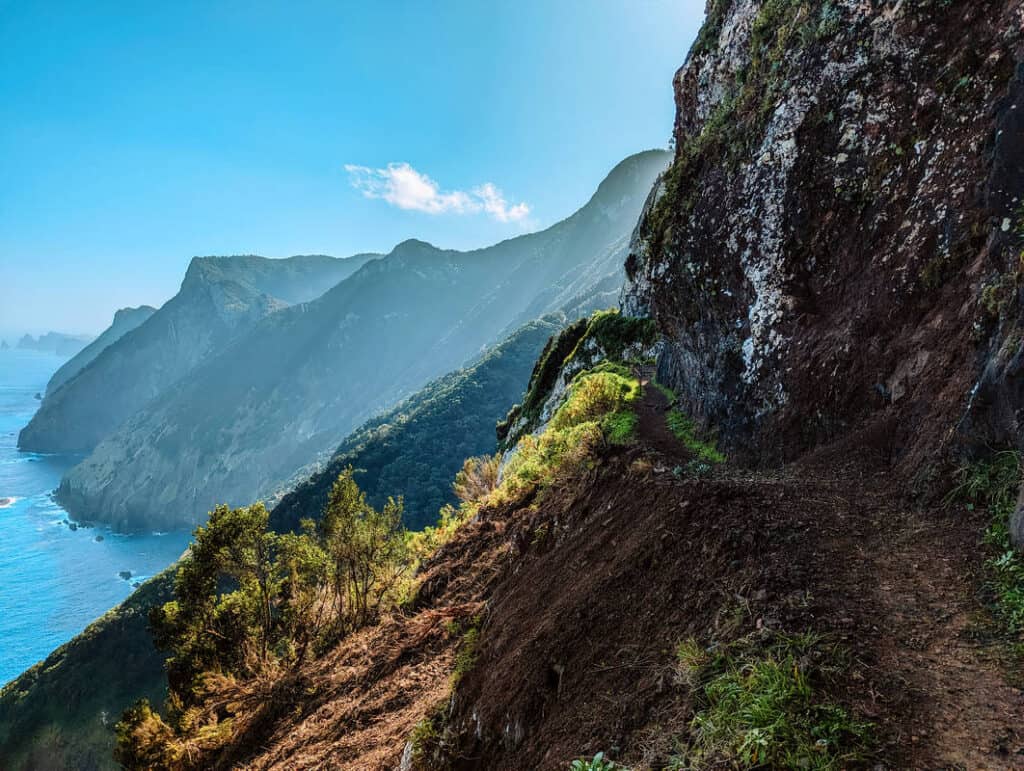 The Handy Guide to Hiking in Madeira Portugal with Our 7 favourite Madeira Hiking trails 51 Hiking in Madeira - best hikes in Madeira - Levada do Lorano Madeira - Boca do Risco Madeira - Journal of Nomads