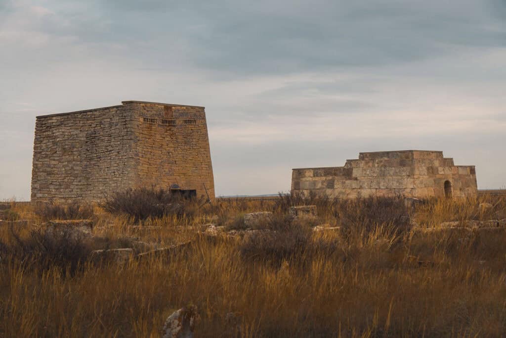 Mangystau Kazakhstan: Complete Travel Guide (2026) to Bozzhyra, Torysh, Sherkala & More 19 Mangystau Travel Guide - Mangystau itinerary Kenty-Baba Necropolis Mangystau Kazakhstan - Journal of Nomads
